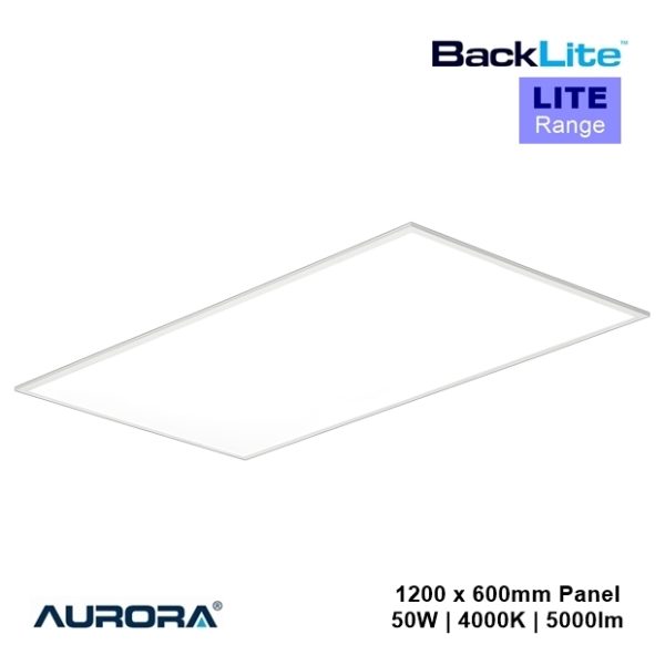 AURORA BackLite 50W LED Panel 1200 x 600mm 4000K 5000lm