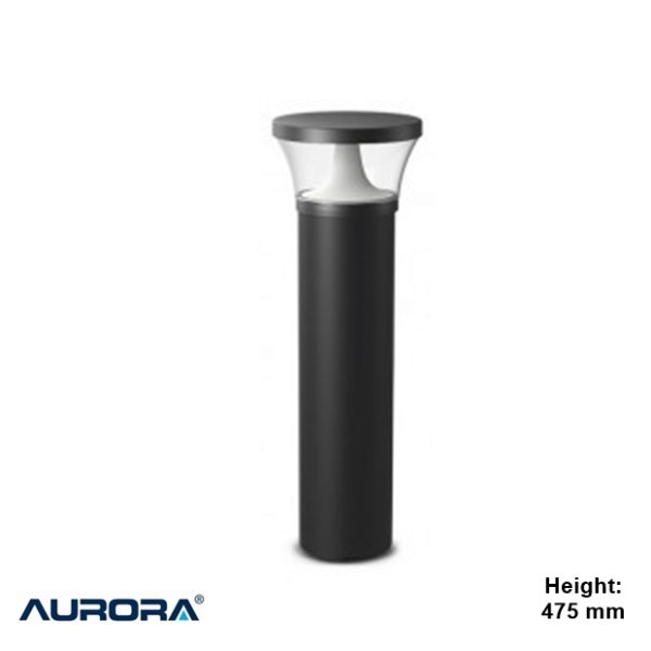 AURORA Fusain 25W CCT Selectable Post Light 475mm (short) IP66