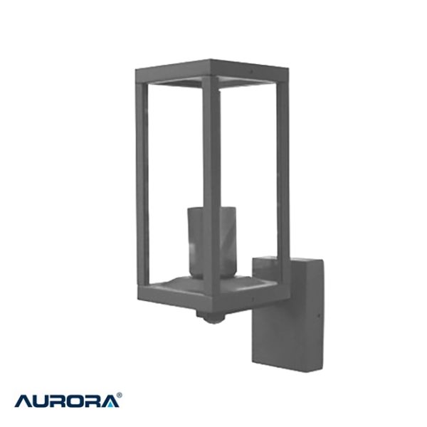 AURORA Givry Wall Lantern E27 Graphite IP54