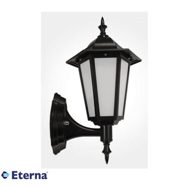 Eterna Full Lantern Polycarbonate 7W LED 3100K Black