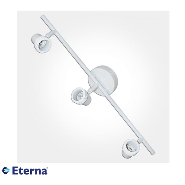Eterna Triple Bar Surface Spotlight Max 50W GU10 White