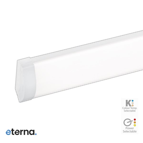 Eterna Verus 6ft LED Linear Batten Wattage Switchable CCT Selectable