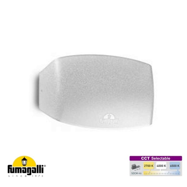 Fumagalli ABRAM 150 White Up & Down Wall Light 3.2W LED R7s CCT Selectable
