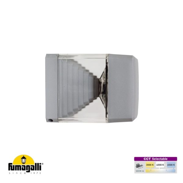 Fumagalli ESTER WALL GREY 10W LED CCT Wall Light