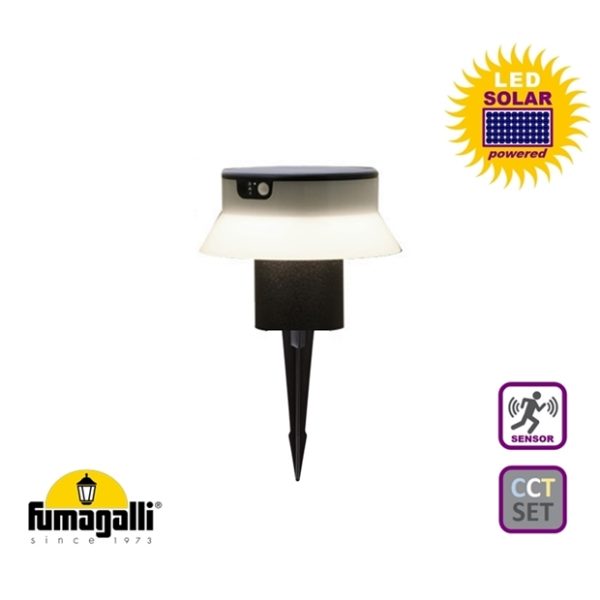 Fumagalli FELICE 200 BLACK SOLAR LED SPIKE