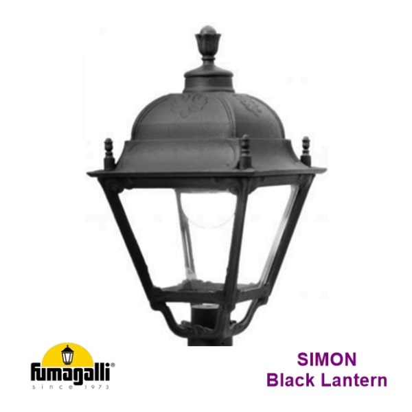 Fumagalli SIMON LANTERN 30W LED CCT Black