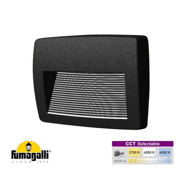 Fumagalli LORENZA 190 LED Surface Bricklight BLACK