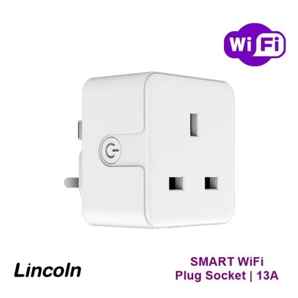 Lincoln Smart WiFi Plug Socket 13A