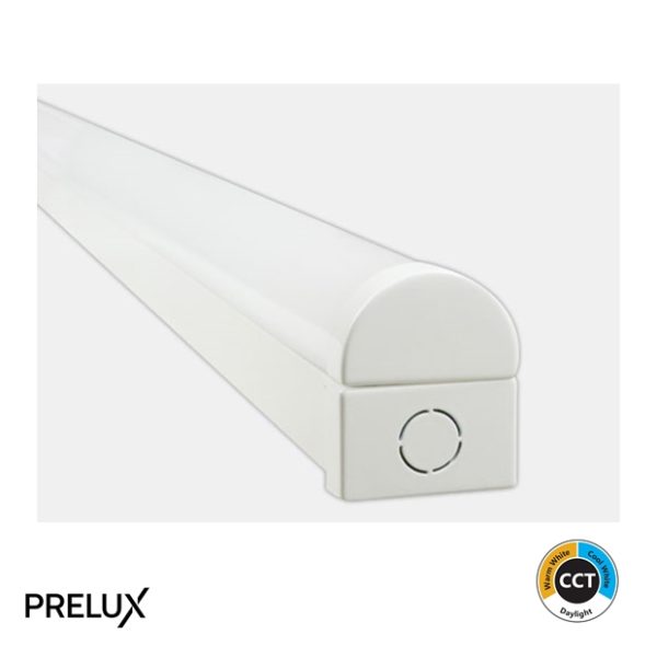 PRELUX Lineout 5ft LED Twin Batten 60W 7500lm CCT IP20