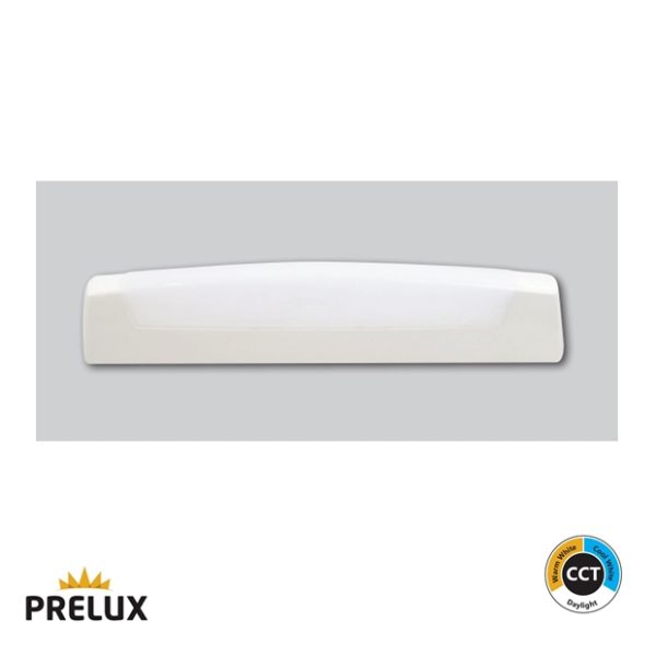 Prelux SWIFT Shaver Light Bathroom Wall Light 8W LED CCT IP44