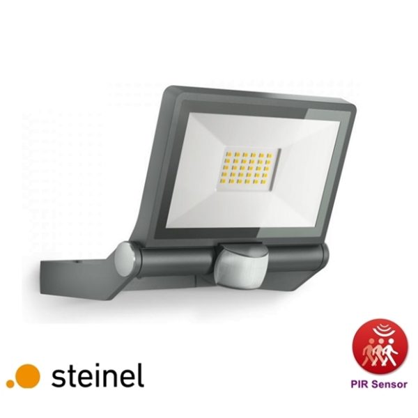 STEINEL XLED ONE S Sensor-switched LED Floodlight 18.6W 3000K Anthracite