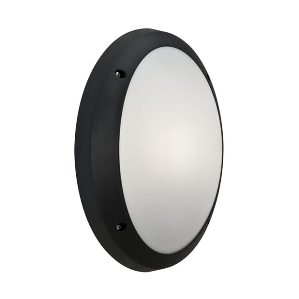 Fumagalli DANZI PLAIN E27 Bulkhead BLACK body Oval
