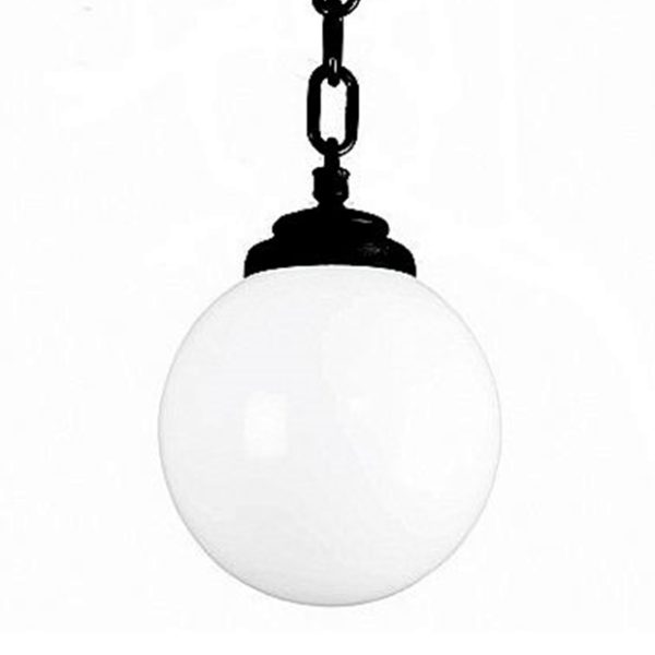Fumagalli GLOBE 250 SICHEM OPAL Lantern E27 Black