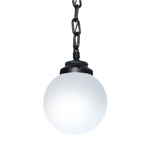 Fumagalli GLOBE 300 SICHEM OPAL Lantern E27 Black