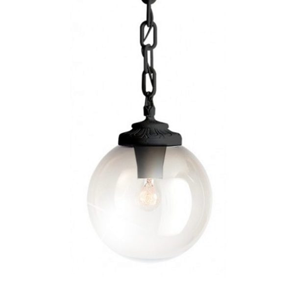 Fumagalli GLOBE 300 SICHEM SMOKED Lantern E27 Black