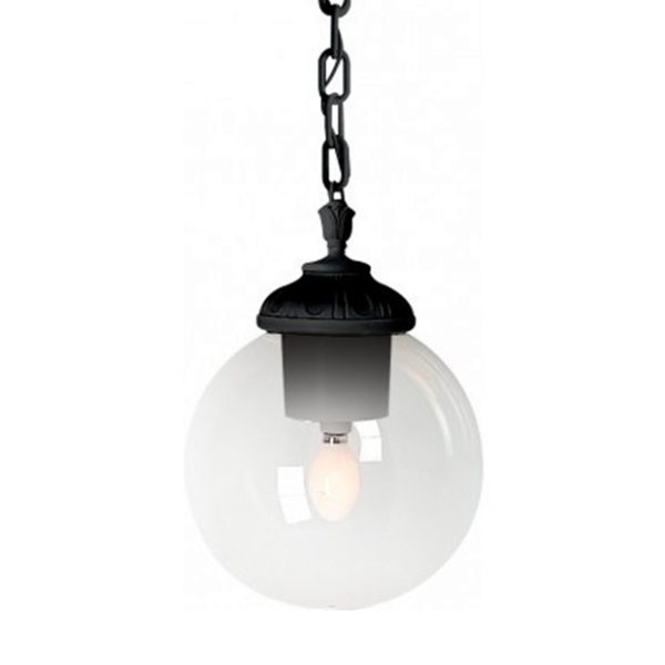 Fumagalli GLOBE 400 SICHEM CLEAR Lantern E27 Black