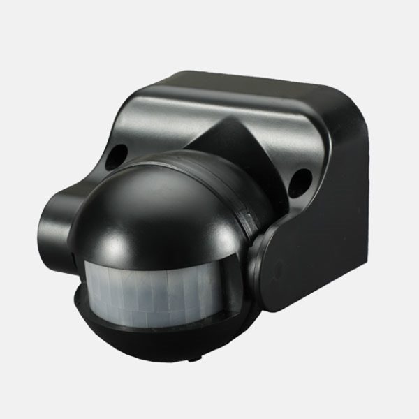 PRELUX MORSE 180deg PIR MOTION DETECTOR SENSOR 06B BLACK