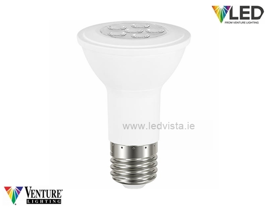Venture VisionLED PAR20 E27 6.8W 3000K 500LM 25D NON-DIM
