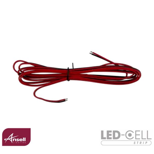 Ansell DC Cable 2 Metres 2 Core IP20