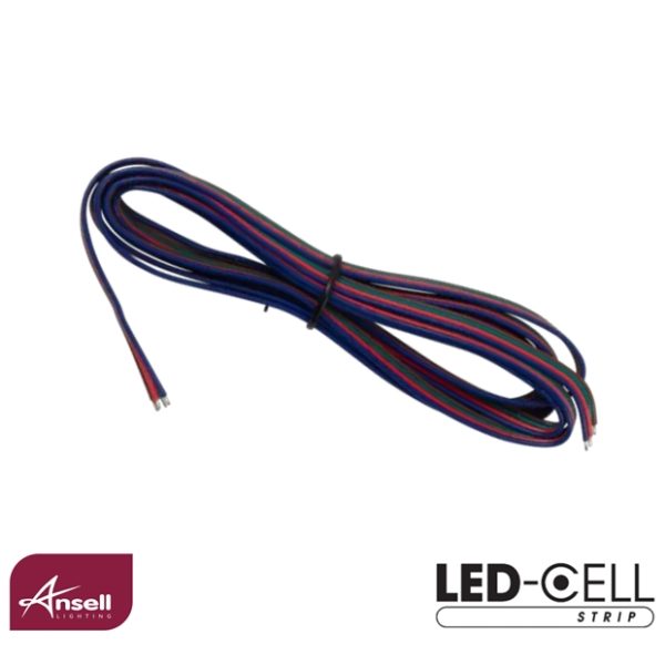 Ansell DC Cable 2 Metres 4 Core IP20