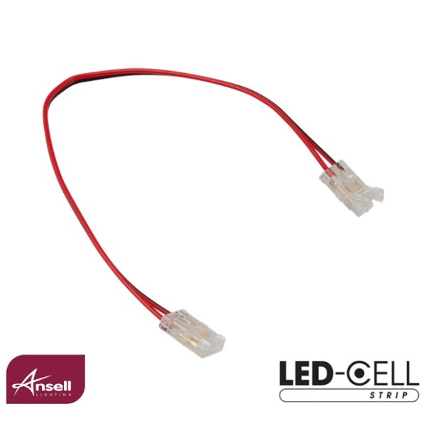 Ansell Flexible Connector/Joiner for COB LED Strip Single White IP20 8mm