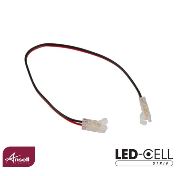 Ansell Flexible Connector/Joiner for LED Strip Single White IP20 8mm