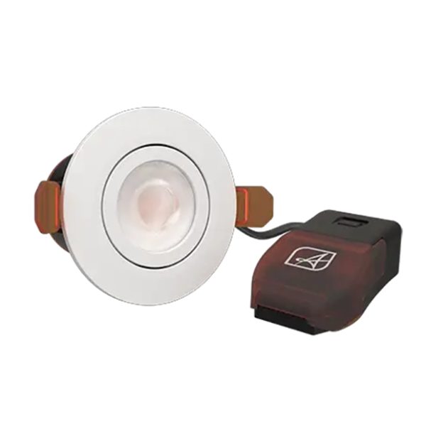 Ansell Prism Pro XM Gimbal Fire Rated Downlight Dual Wattage 5/7W LED CCT Selectable